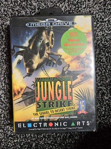 Jungle strike sega - sega, megadrive