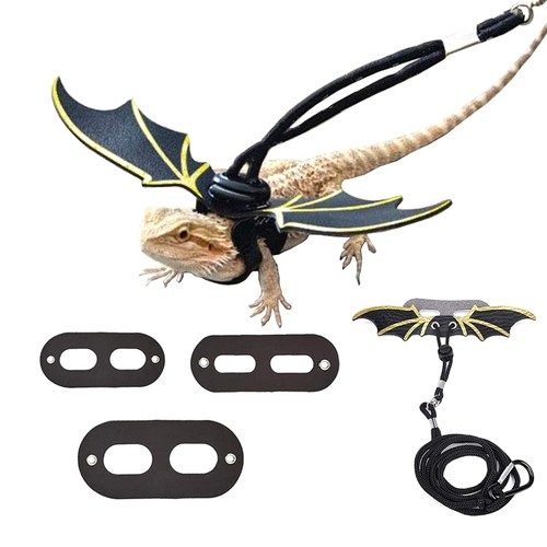 Adjustable lizard leash with - adjustable,