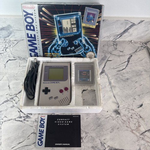 Gameboy dmg with - dmg, box