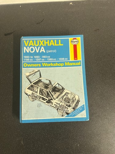 Vauxhall nova haynes - nova,