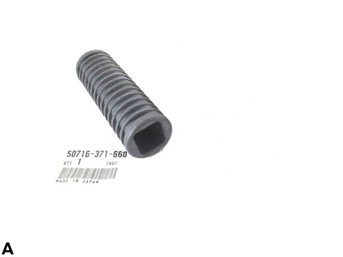 Footrest rubber - x,