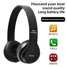 Wireless Bluetooth Headphones with Noise Cancelling Over-Ear Earphones 5.1 UK