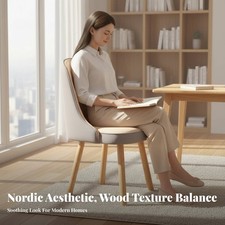 Upholstered Seat Wooden Chair