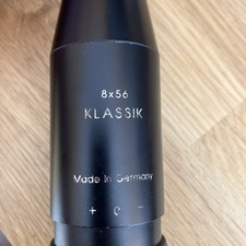 Schmidt and Bender 8x56 Klassik Riflescope with A4 Reticle German