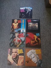 BILLY IDOL VINYL JOBLOT BUNDLE rock pop records punk