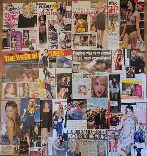 Peaches geldof clippings - peaches,