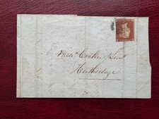 1843 1d Penny Red Wrapper