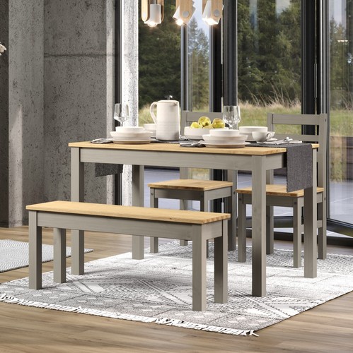 Corona grey dining - grey, set