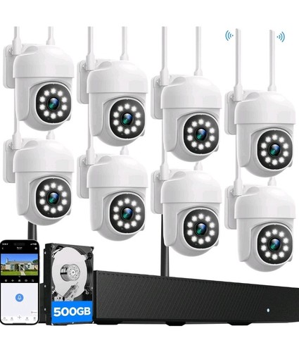 Camcamp 2mp wirelees - 8x,