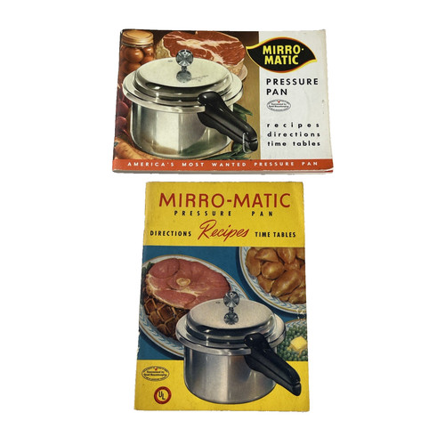 Vintage mirro matic - mirro-matic, pressure