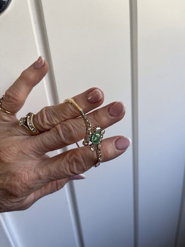 Antique emerald and - emerald, diamond