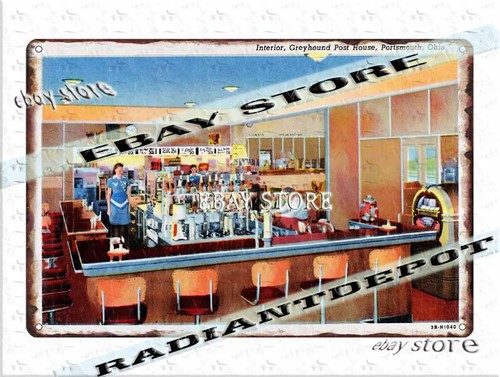 Tin sign 1943 - tin,