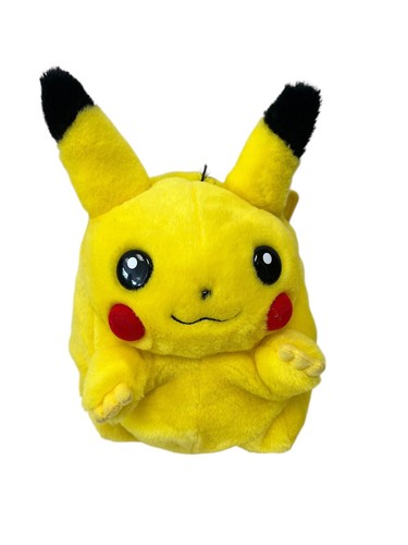 Vintage pikachu plush backpack - pikachu,