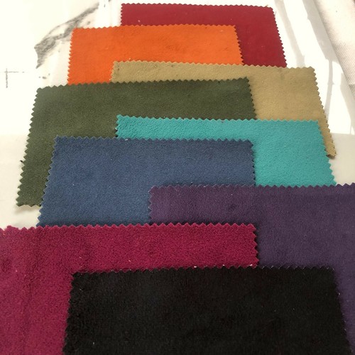 Soft flock moleskin velvet - soft,