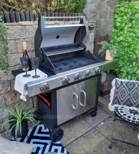 Large gas bbq outdoor - bbq,