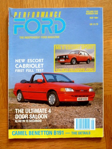 Performance ford magazine vol - ford,