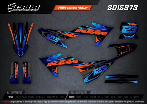 Graphics kit ktm sxf - graphics,