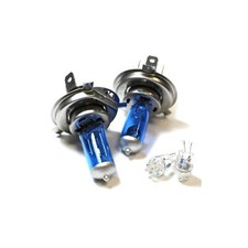 Daihatsu Hijet 55w ICE Blue Xenon HID High/Low/LED Side Light Headlight Bulbs