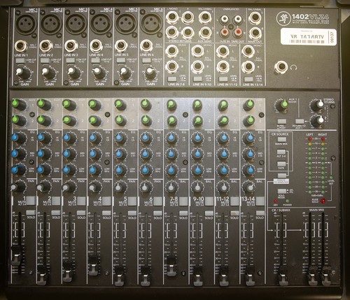 Mackie 1402 vlz4 - mackie, channel