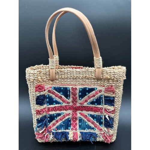 Amanda smith straw tote bag - smith,