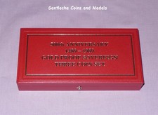 1989 ROYAL MINT GOLD SOVEREIGN 500th ANNIVERSARY PROOF SET CASE & CERTIFICATE