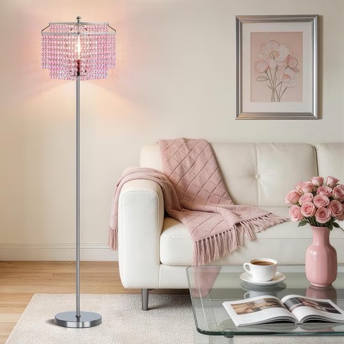 Crystal floor lamp modern - floor,