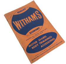 Withams Motor Spares Body Trimmings Catalogue 1956 - Austin Morris - 132 Pages !