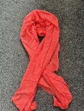Coral Lightweight Scarf Or
