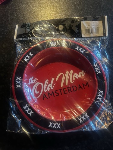 The old man amsterdam ashtray - old,