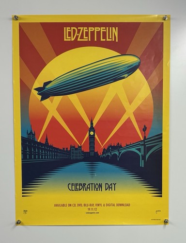 Led zeppelin poster original - led,