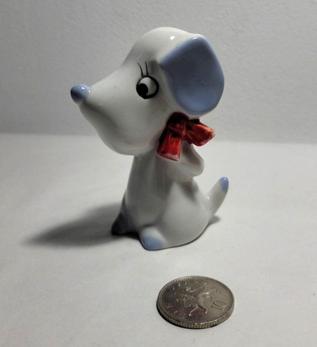 Vintage cute dog figurine