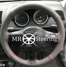 GREY TWO TONE LEATHER STEERING