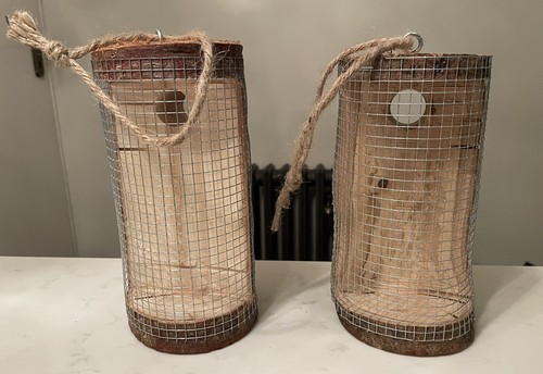 Handmade hanging bird - handmade, feeder