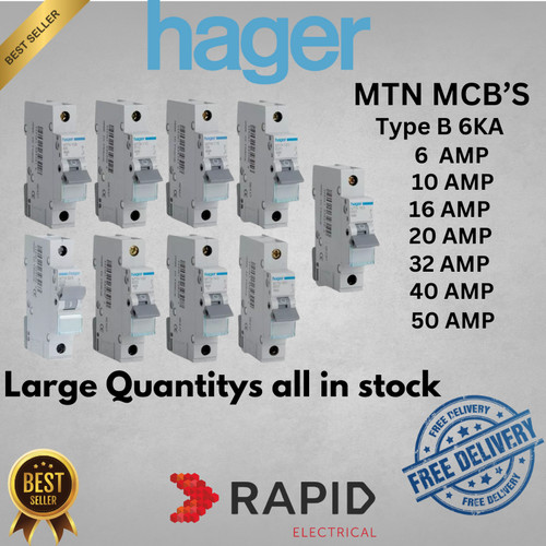 Hager mtn 10a 16a 20a - 6a,