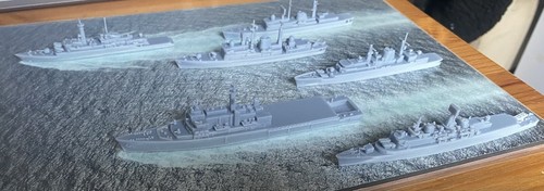 1200 scale falklands war - 1:1200,