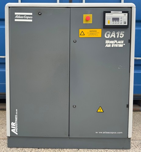 Atlas copco ga15 rotary - atlas,