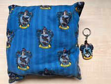 Harry Potter Ravenclaw Keyring & Small Cushion 11” Square, Ideal Stocking Filler