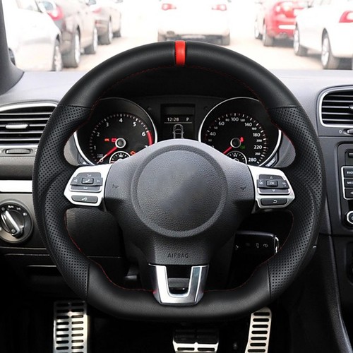 Full leather sport steering - full,