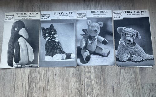 Vintage 1940s knitting pattern - vintage,