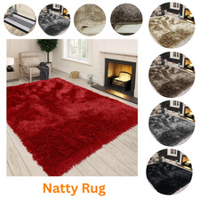 Luxury Shaggy Soft Fluffy Anti Slip Rug Carpet for Bedroom & Living Room