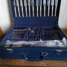 Suissine 84-Piece Cutlery Set with 12 Steak Knives