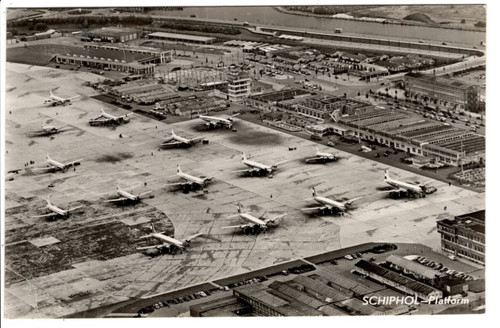 Early real photo aerial - photo,