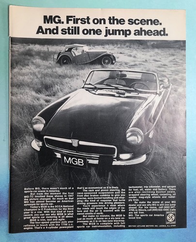 Vintage 1970s mag print - vintage, ad