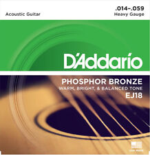 D'Addario EJ18 Heavy Acoustic Guitar Strings 14-59