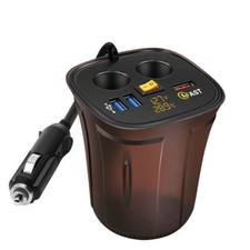 12v car dual cigarette - qc, 3.0