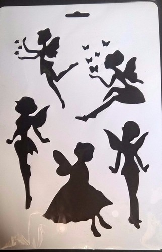 Wall stencil reusable - a4,