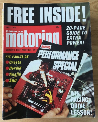 Popular motoring magazine july - motoring,