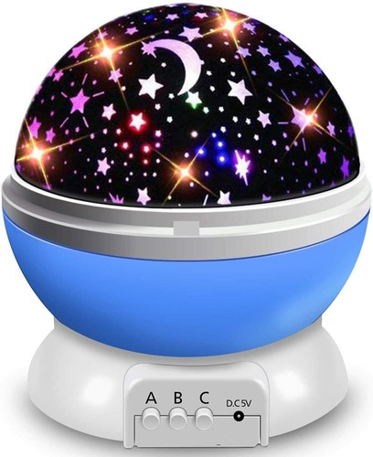 Blue star light projector - blue,