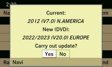 Mercedes Comand NTG 4.5 / 4.7 navigation map update + License code V20 2022 2023