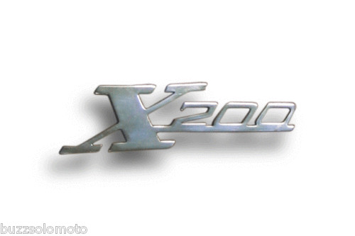 Lambretta x200 legshield badge - x200,